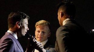 Eurovisión 2017: Segundo ensayo de Robin Bengtsson (Suecia) cantando "I Can't Go On"