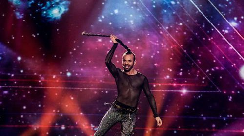 Eurovisión 2017: Segundo ensayo de Slavko Kalezic (Montenegro) cantando "Space"