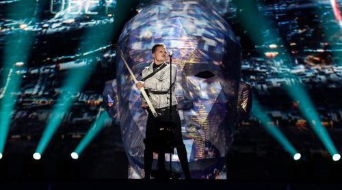 Eurovisión 2017: Primer ensayo de O. Torvald (Ucrania) cantando "Time"