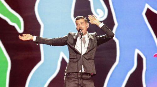 Eurovisión 2017: Primer ensayo de Francesco Gabbani (Italia) cantando "Occidentali's Karma"