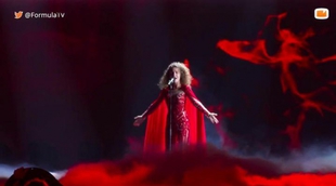 Eurovisión 2017: Primer ensayo con vestuario de Tamara Gachechiladze (Georgia) para la semifinal