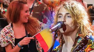 Eurovisión 2017: Las reacciones en la zona de prensa a la actuación de Manel Navarro (España) en la final