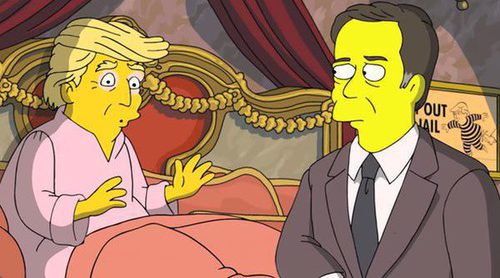 'Los Simpson': Los asistentes de Trump se ahorcan por no aguantar la presión en una parodia de la serie