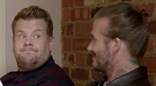 James Corden y David Beckham pelean por ser el nuevo James Bond en un hilarante sketch de 'The Late Late Show'