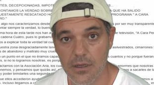 Frank Cuesta, enfadado, carga duramente contra 'A cara de perro': "El programa ahora es una puta mierda"