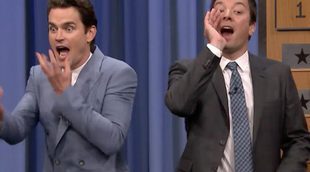 Matt Bomer y Jessica Biel juegan a la mímica en 'The Tonight Show' con Jimmy Fallon