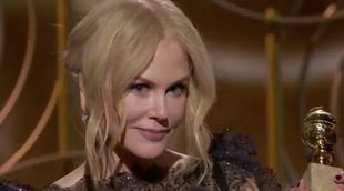 Nicole Kidman y su emotivo discurso sobre "el poder de las mujeres" en los Globos de Oro 2018