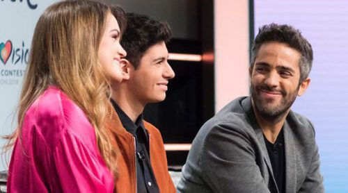 'OT 2017': Rueda de prensa de Alfred y Amaia como representantes españoles de Eurovisión 2018