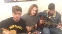 Manel Navarro canta "Castle On The Hill", de Ed Sheeran, con Roi y Alfred de 'OT 2017'