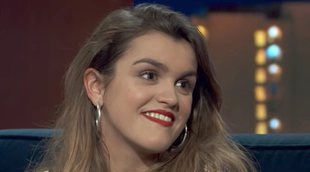 Amaia recuerda en 'Late Motiv' las premonitorias palabras del rey Felipe VI: "Fingí, porque estaba nerviosa"