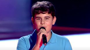 'La Voz Kids 4': Los coaches se rinden ante la potencia vocal de Óscar en las audiciones a ciegas