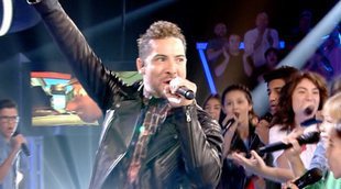 'La Voz Kids': David Bisbal se estrena como "supercoach" con una actuación grupal con los concursantes