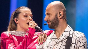 Eurovisión 2018: Primer ensayo de Eye Cue (Macedonia) cantando "Lost and found"