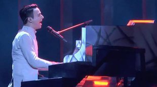 Eurovisión 2018: Primer ensayo de Melovin (Ucrania) cantando "Under The Ladder"