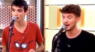 'OT 2018': Dave y Carlos Right cantan el tema de 'Aquí no hay quien viva'