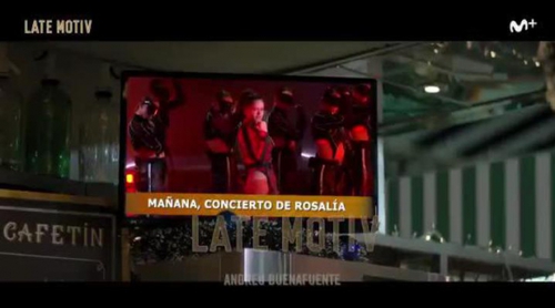 'Late Motiv' versiona con Rosalía el anuncio de la Lotería de Navidad