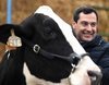 Juanma Moreno, candidato a las elecciones andaluzas, pregunta a una vaca si votará al PP: "Di que sí, hombre"