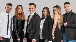 El sexteto D-Moll canta "Heaven", la canción de Montenegro para Eurovisión 2019