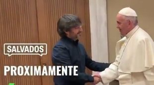 'Salvados': Jordi Évole comparte un adelanto de su primer encuentro con el papa Francisco