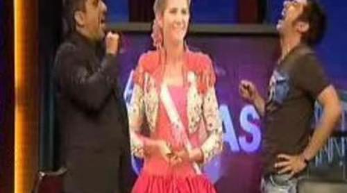 El vestido de la Infanta Elena, en 'Buenafuente'