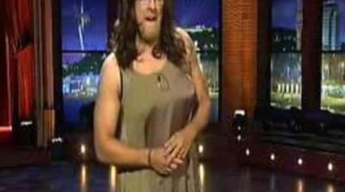 Buenafuente se disfraza de Ana Morgade