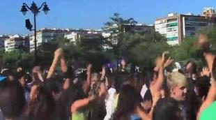 Flashmob de 'Fama Revolution' en Madrid