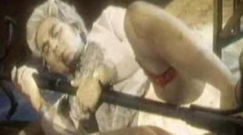 Berto se disfraza para "El consultorio de Agatha Christie" de 'Buenafuente'