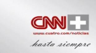 CNN+: "Gracias por habernos acompañado en este viaje. Hasta siempre"