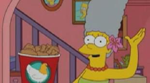 Marge muestra en 'Los Simpson' que su verdadero color de pelo es el gris