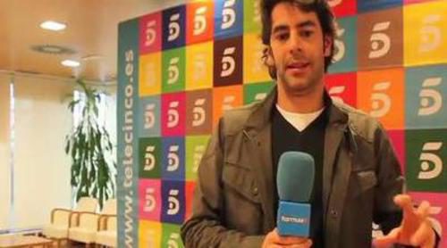 Eduardo Noriega: "Mientras haya guiones tan buenos como los actuales, continuaré en 'Homicidios'"