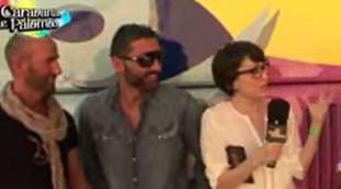 Thais Villas habla con las "palomitas" de Caravana de Palomos