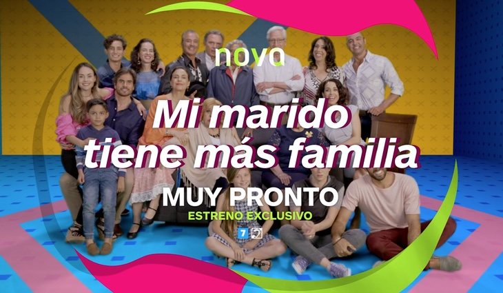 Promo de 'Mi marido tiene más familia', telenovela