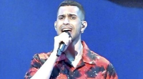 Eurovisión 2019: Primer ensayo general de Mahmood cantando "Soldi" (Italia)
