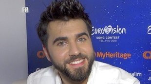 Chingiz (Azerbaiyán): "No he venido a Eurovisión 2019 con flamenco porque me lo guardo para la próxima vez"