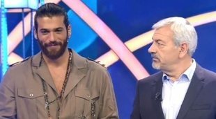 Primeras imágenes de Can Yaman en su visita a 'Volverte a ver'