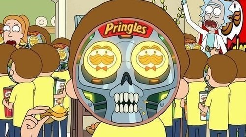 Anuncio de Pringles para la Super Bowl 2020, con la colaboración de 'Rick y Morty'