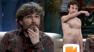 El "hombre desnudo" vuelve a 'La resistencia' e interrumpe la entrevista a Jordi Évole
