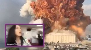 Una periodista de BBC en Beirut es sorprendida en directo por las explosiones de la ciudad