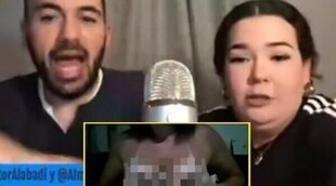 La aparición de Pilar en 'Eurovisión Diaries' troleando el directo al enseñar sus pechos