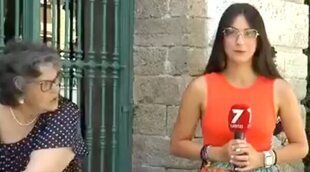 El sorprendente y viral comentario de una señora a una reportera de 7TV: "Ole tu coño"