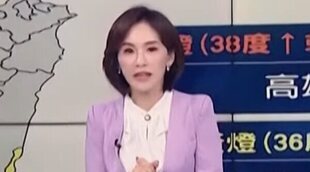 Presentadoras de Taiwán mantienen la calma y continúan informando durante un fuerte terremoto