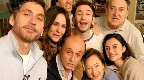 'Aída y vuelta' arranca su rodaje con el reencuentro de Carmen Machi y sus hijos en la ficción