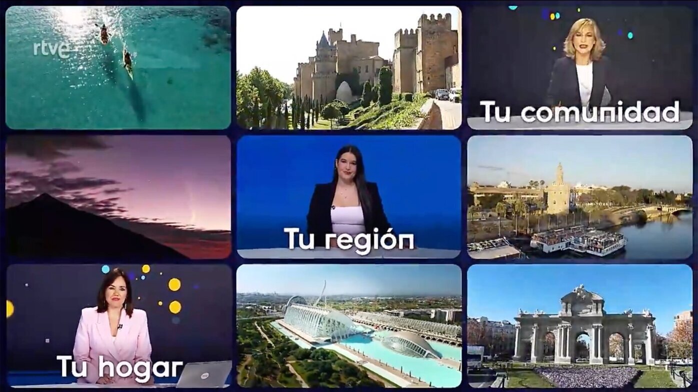TVE adelanta los informativos territoriales para ajustarlos en sus nuevas tardes