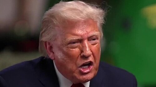 Trump abandona una entrevista tras insultar a la presentadora: "o eres deshonesta o eres estúpida"