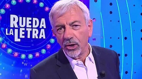 Telecinco desvela el plató y la sintonía de 'Rueda la letra' con Carlos Sobera