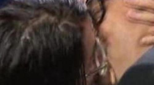 Andreu besa a la niña de Shrek en la despedida de 'Buenafuente'