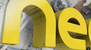 Cortinilla de Neox con su nueva imagen corporativa