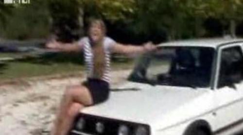 Purita presenta a su coche Golfito, protagonista del próximo programa de 'MTV Tuning España'