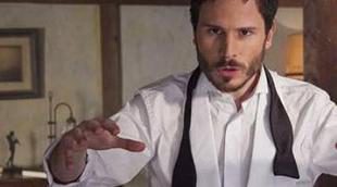 Rubén Ochandiano encarna a un flautista hipnótico en la promo de 'Grimm' (Calle 13)