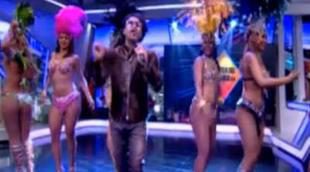 Carlinhos Brown sorprende a todos en 'El hormiguero' interpretando sus mejores temas durante la publicidad